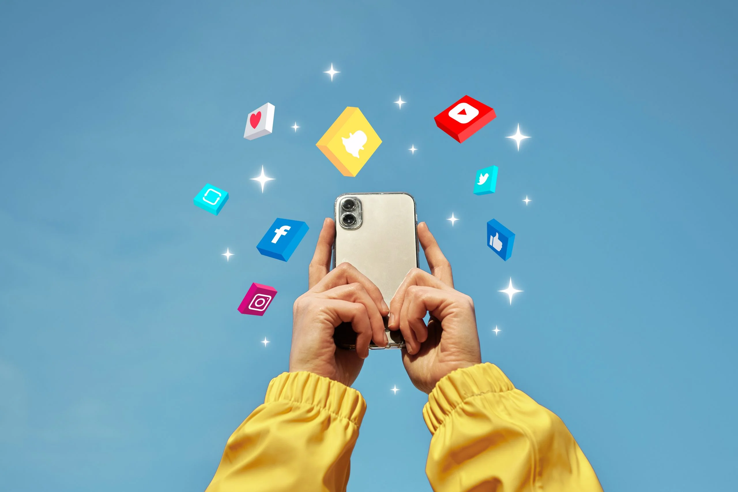 concepto redes sociales telefono inteligente scaled